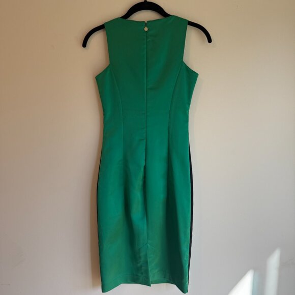 Just Cavalli Green Colorblock Sleeveless Bodycon Dress, Size IT 38, Small - Picture 7 of 10